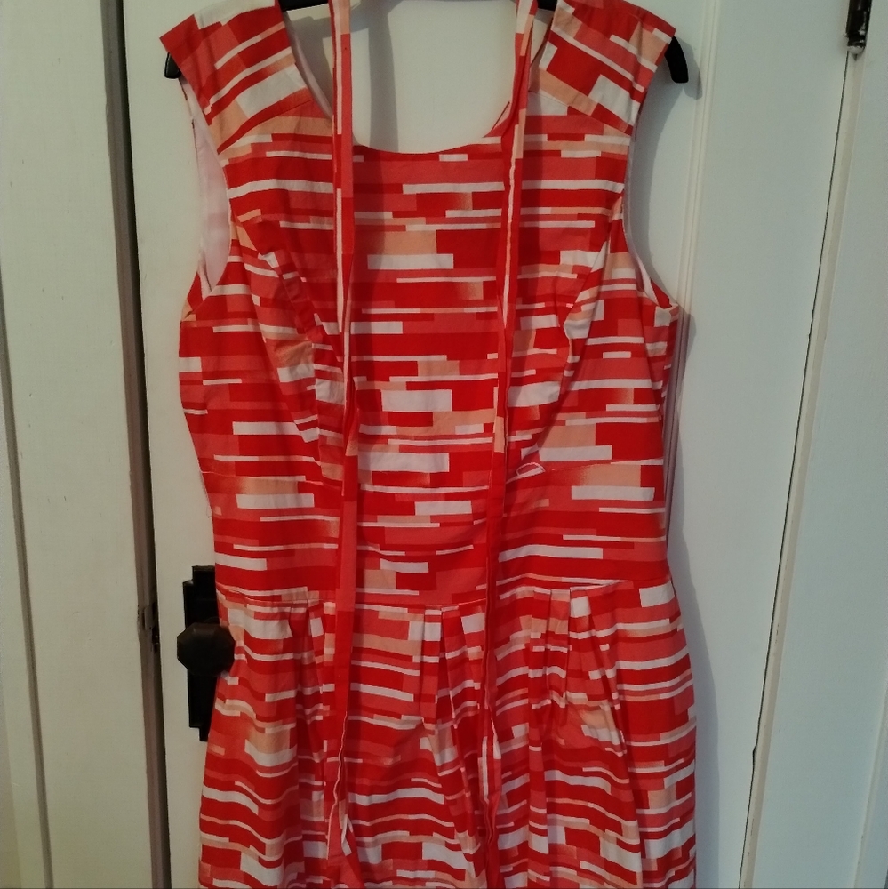 Coral dress